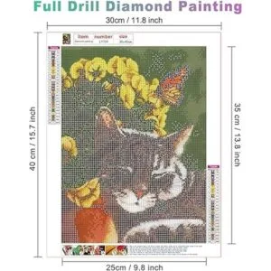 KEOOID Kits de pintura de diamantes de flores para adultos_2