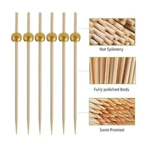 200 palillos de cóctel palillos de dientes de 4.7_7