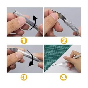 Exacto Tapete de costura autocurativo cuchillo de_5