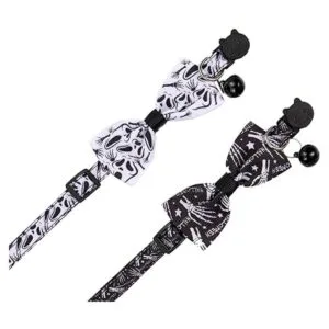 Halloween Cat Collar Bowtie Spooky Kitten Collar with_6