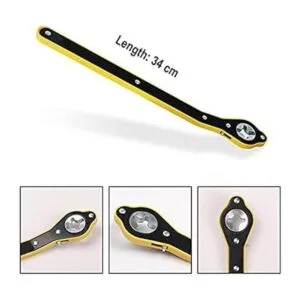 Universal Automotive Llave de trinquete giratoria de 360_6