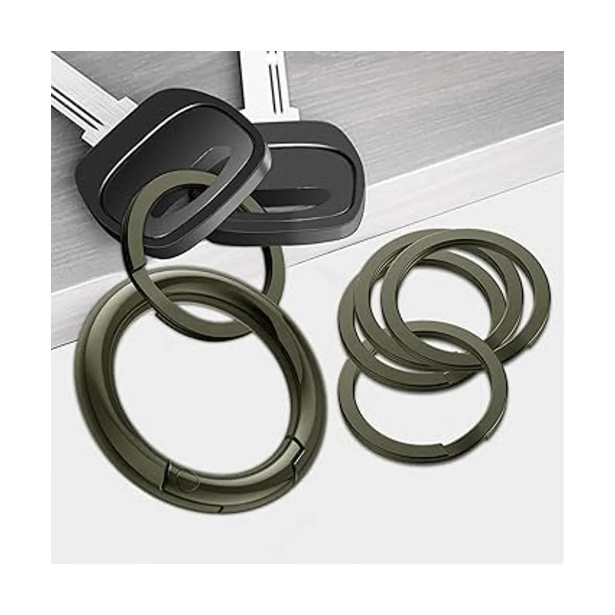 Idakekiy Llaveros a granel de 1.18 pulgadas1.181 in de_4