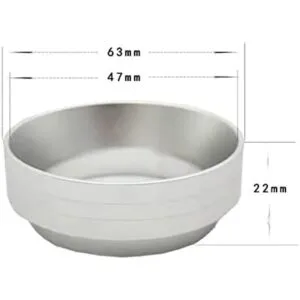 Embudo dosificador de espresso de 2.008 in con magnético_5