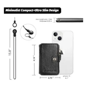 Cartera para teléfono tarjetero para teléfono con_2