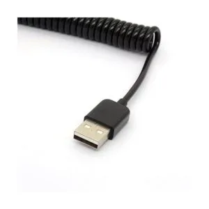 BSHTU Cable USB a micro USB en espiral de resorte USB 2.0_3