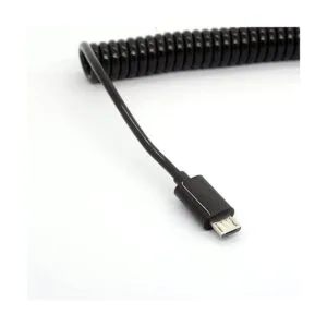 BSHTU Cable USB a micro USB en espiral de resorte USB 2.0_4