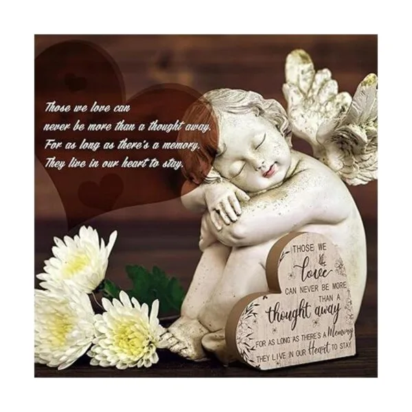 Placa decorativa con texto en inglés condolencia para la_7