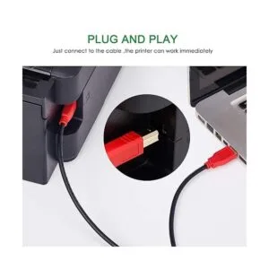 Hftywy Cable USB 2.0 para impresora macho a macho para_3