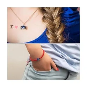 400 cuentas de mal de ojo azul para hacer joyas dijes de_7