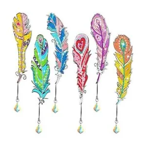 Glenmal 6 marcadores de arte de diamante 5D marcadores de_1