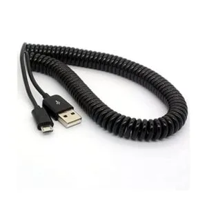 BSHTU Cable USB a micro USB en espiral de resorte USB 2.0_1