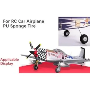 Fielect Juego de neumáticos y ruedas de esponja súper_5