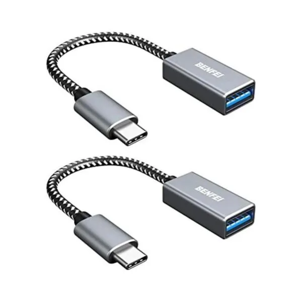 Benfei Adaptador USB C a USB 3.0 paquete de 2_1