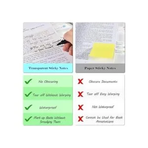 BAYTORY 700 hojas de notas adhesivas transparentes_7