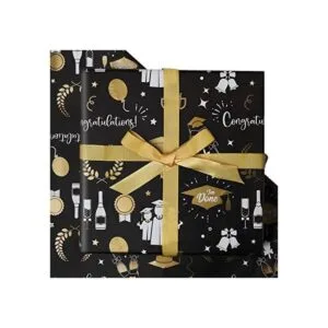 Papel de regalo de graduación 2022 6 hojas de papel de_1