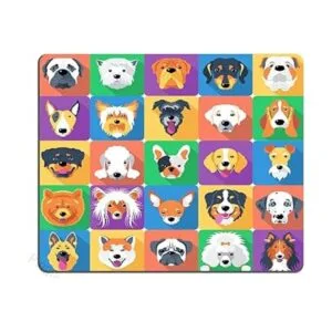 Alfombrilla para ratón con diseño de perro_2