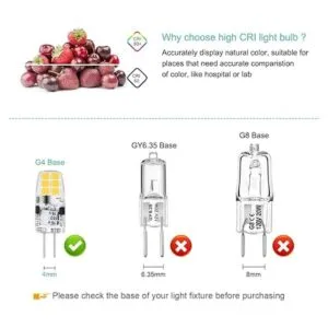 Bombilla LED G4 AMAZING POWER G4 tipo JC tipo Bi Pin Base_3