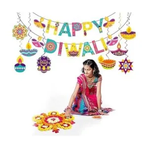 Diwali Decoraciones de Diwali Happy Diwali Banner_4