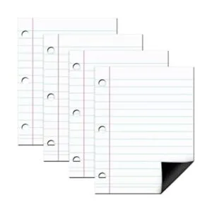 Paquete de 4 tiras magnéticas de papel para cuadernos_1
