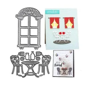 Troqueles de corte de flores de ventana troqueles de mesa_1