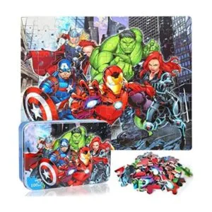 LELEMON Rompecabezas de Disney para niños de 4 a 8 años_1