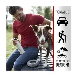 Franklin Sports Spill Proof Pet Bowl No Splash Travel_6