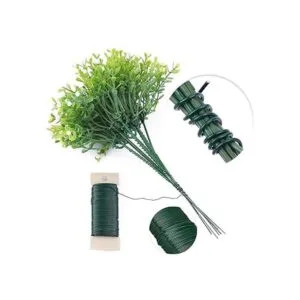 Paquete de 5 alambres florales verdes BetterJonny_6