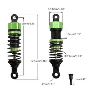 GDOOL 9300E Piezas de repuesto de aluminio rellenas de_2