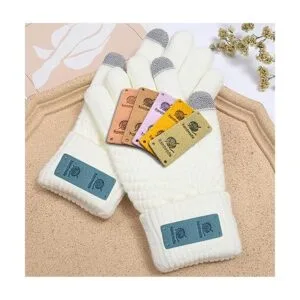 WiYould 50 etiquetas de piel sintética hechas a mano para_6