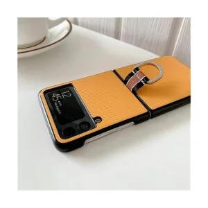 Funda con anillo compatible con Samsung Galaxy Z Flip 3_4