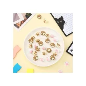 30 pines decorativos de pata de gato para decoración de_5