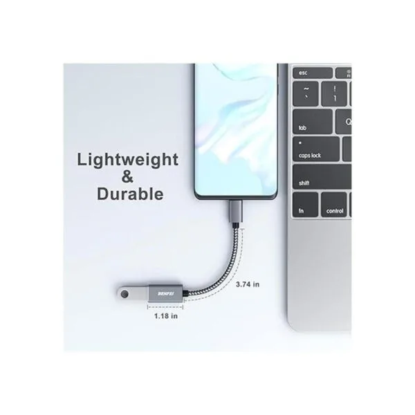 Benfei Adaptador USB C a USB 3.0 paquete de 2_5