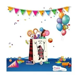 Bolsas de fiesta premium Lumberjack bolsas de regalo_3