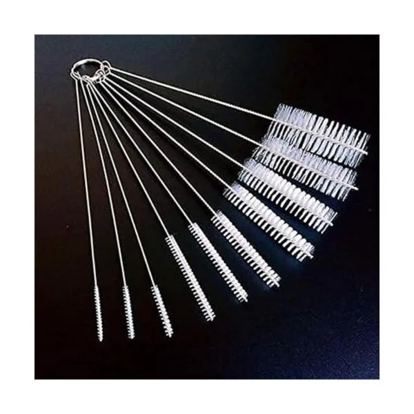 Juego de 10 cepillos largos de nailon para tubos de 8ihch_5