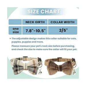 JVVGPET Breakaway Collares de gato Lindo collar de gato_2
