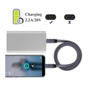 AAOTOKK Cable de extensión plano trenzado tipo C 3.1_4