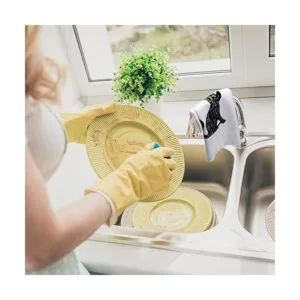 Juego de 4 toallas de cocina divertidas con temática de_7