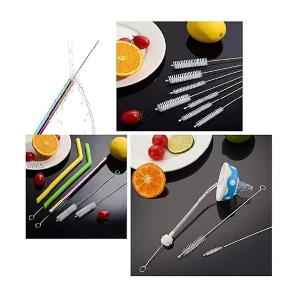 Juego de 10 cepillos largos de nailon para tubos de 8ihch_2