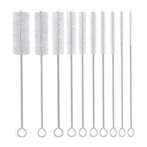 Juego de 10 cepillos largos de nailon para tubos de 8ihch_1