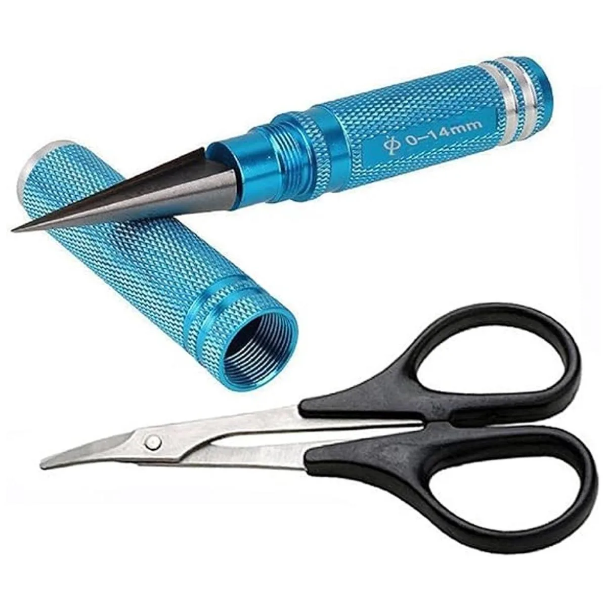 ShareGoo Perforadora de aluminio con funda y tijeras_3