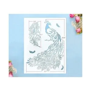 Plantilla GSS Designs de pavo real Plantillas_2