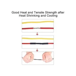 XHF 2 tubos termorretráctiles de poliolefina impermeable_2