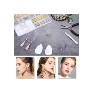 Anezus Kit de fabricación de aretes 2320 piezas kit de_7