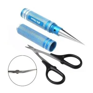 ShareGoo Perforadora de aluminio con funda y tijeras_2