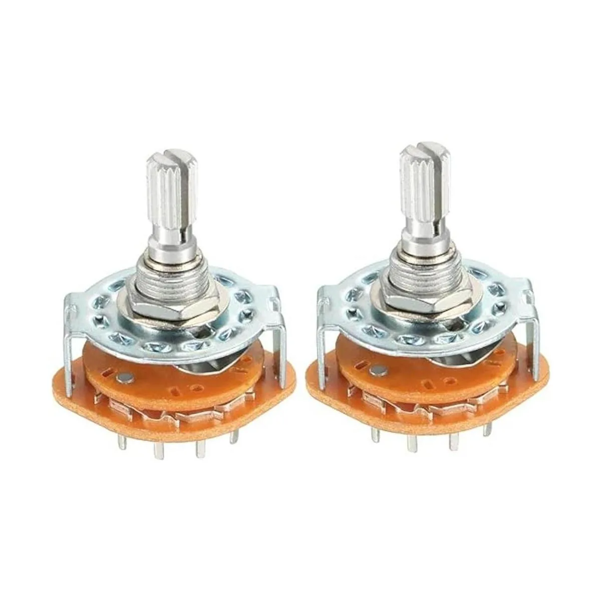 uxcell 1P8T 1 Pole 1 Interruptor giratorio con pomo_1