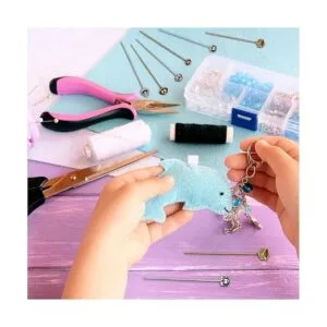 60 alfileres de cabeza de joyería de colores mezclados_7