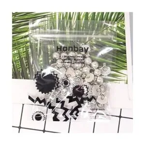 Honbay 60 abalorios deportivos de aleación con diseño de_7