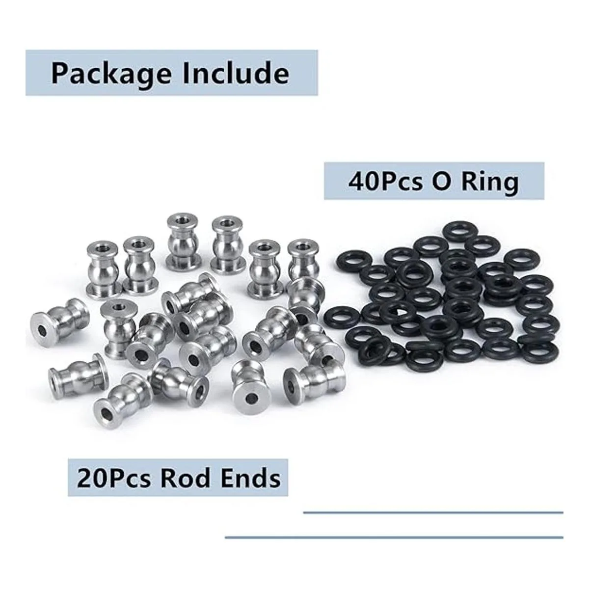 MORLORDY Juego de 20 piezas de juntas de rótula con_4