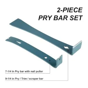 SNKNIFE 2 barras de palanca planas de 714 pulgadas y_3