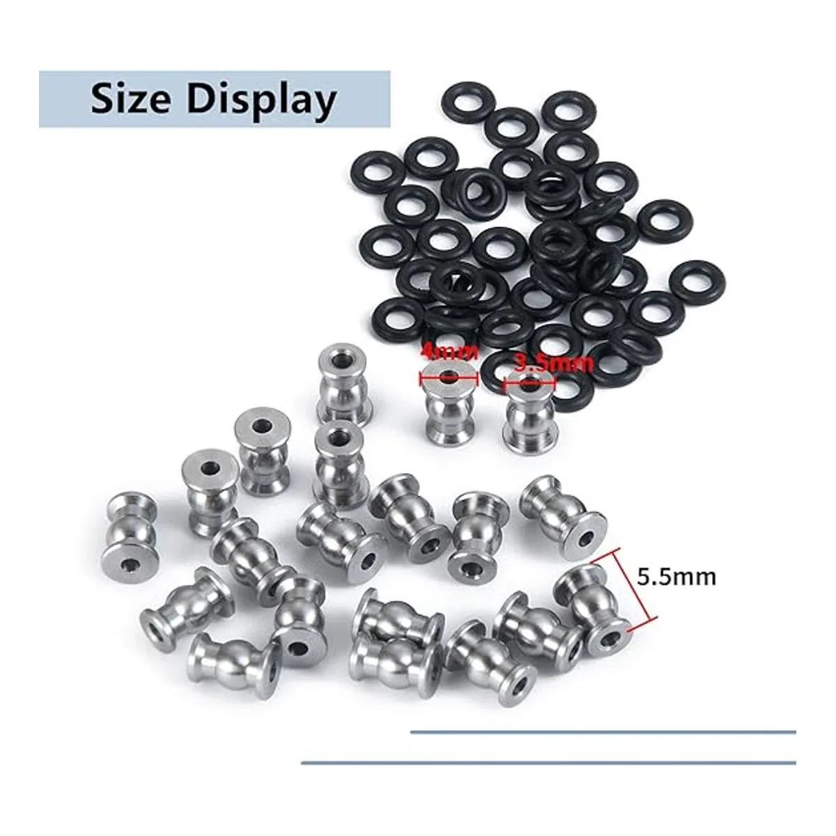 MORLORDY Juego de 20 piezas de juntas de rótula con_3